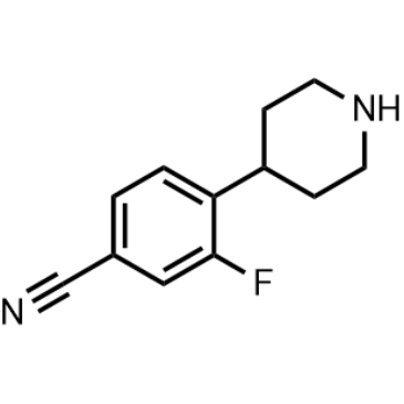 3-Fluoro-4-(piperidin-4-yl)benzonitrile|CS-1381760