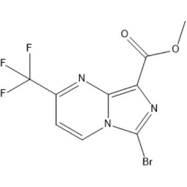 Methyl 6-bromo-2-(trifluoromethyl)imidazo[1,5-a]pyrimidine-8-carboxylate|CS-1381770
