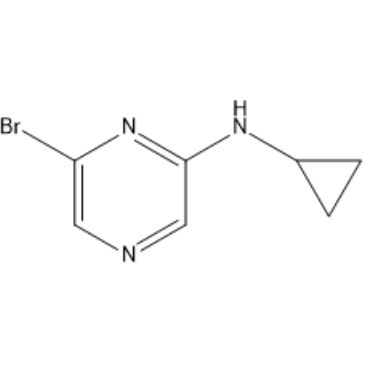 6-Bromo-N-cyclopropylpyrazin-2-amine|CS-1381771