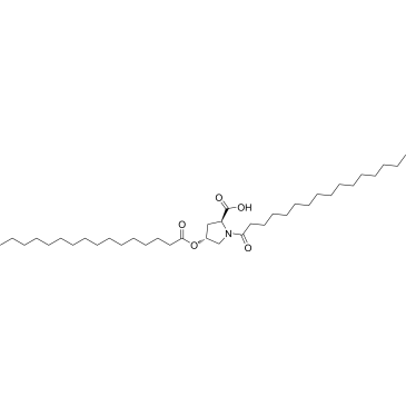 (2S,4R)-1-Palmitoyl-4-(palmitoyloxy)pyrrolidine-2-carboxylic acid|CS-1382931