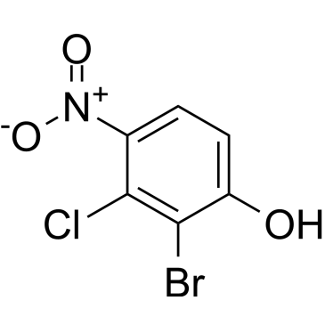 2-Bromo-3-chloro-4-nitrophenol|CS-1382947