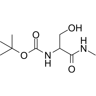 tert-Butyl (3-hydroxy-1-(methylamino)-1-oxopropan-2-yl)carbamate|CS-1382949