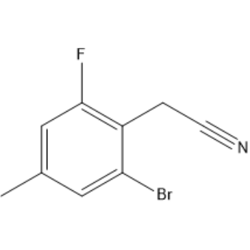 2-(2-Bromo-6-fluoro-4-methylphenyl)acetonitrile|CS-1382964