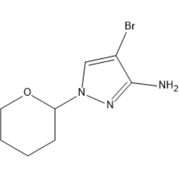 4-Bromo-1-(tetrahydro-2H-pyran-2-yl)-1H-pyrazol-3-amine|CS-1382969