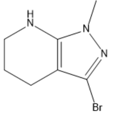 3-Bromo-1-methyl-4,5,6,7-tetrahydro-1H-pyrazolo[3,4-b]pyridine|CS-1382974