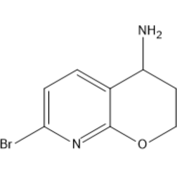 7-Bromo-3,4-dihydro-2H-pyrano[2,3-b]pyridin-4-amine|CS-1382984