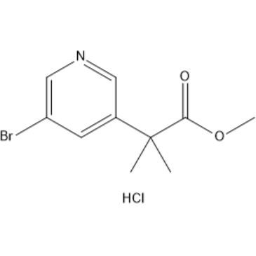 Methyl 2-(5-bromopyridin-3-yl)-2-methylpropanoate hydrochloride|CS-1382985