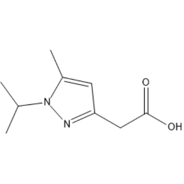 2-(1-Isopropyl-5-methyl-1H-pyrazol-3-yl)acetic acid|CS-1383022