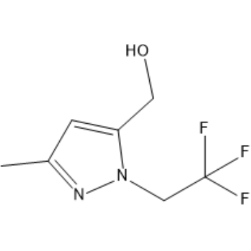 (3-Methyl-1-(2,2,2-trifluoroethyl)-1H-pyrazol-5-yl)methanol|CS-1383034