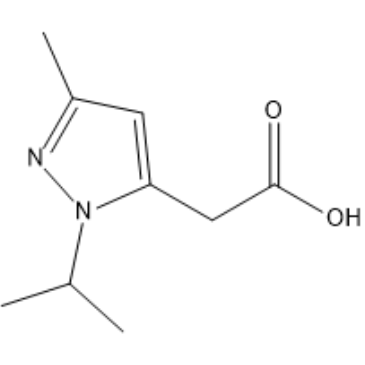 2-(1-Isopropyl-3-methyl-1H-pyrazol-5-yl)acetic acid|CS-1383037