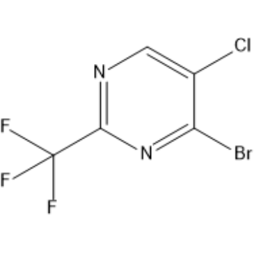 4-Bromo-5-chloro-2-(trifluoromethyl)pyrimidine|CS-1383038