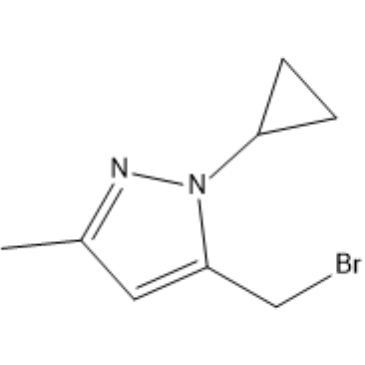 5-(Bromomethyl)-1-cyclopropyl-3-methyl-1H-pyrazole|CS-1383042