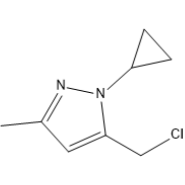 5-(Chloromethyl)-1-cyclopropyl-3-methyl-1H-pyrazole|CS-1383045
