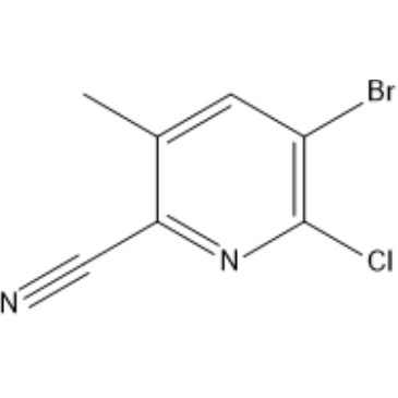 5-Bromo-6-chloro-3-methylpicolinonitrile|CS-1383062