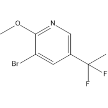 3-Bromo-5-(1,1-difluoroethyl)-2-methoxypyridine|CS-1383066