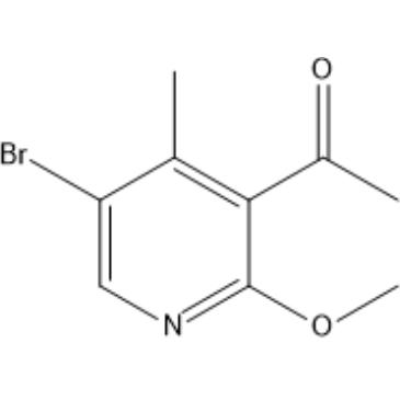 1-(5-Bromo-2-methoxy-4-methylpyridin-3-yl)ethan-1-one|CS-1383069