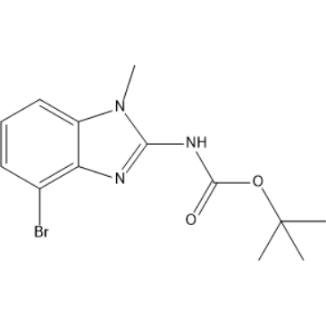 tert-Butyl (4-bromo-1-methyl-1H-benzo[d]imidazol-2-yl)carbamate|CS-1383112