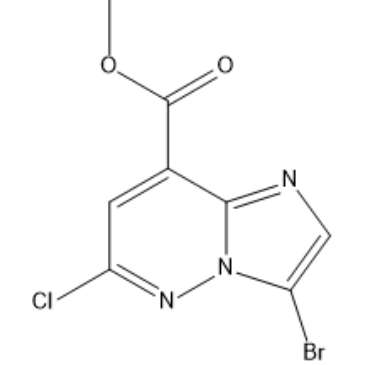 Methyl 3-bromo-6-chloroimidazo[1,2-b]pyridazine-8-carboxylate|CS-1383115