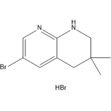 6-Bromo-3,3-dimethyl-1,2,3,4-tetrahydro-1,8-naphthyridine hydrobromide|CS-1383132