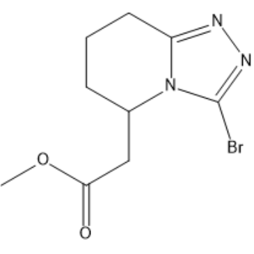Methyl 2-(3-bromo-5,6,7,8-tetrahydro-[1,2,4]triazolo[4,3-a]pyridin-5-yl)acetate|CS-1383136