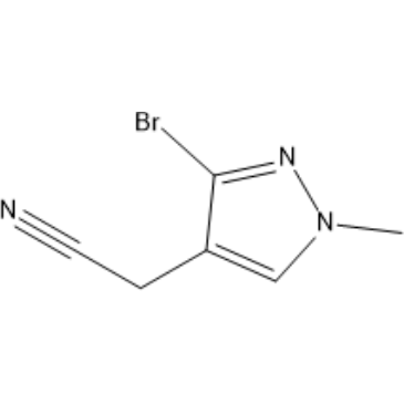 2-(3-Bromo-1-methyl-1H-pyrazol-4-yl)acetonitrile|CS-1383162