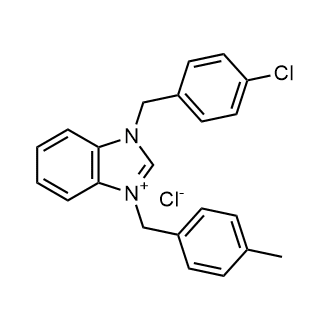1-(4-Chlorobenzyl)-3-(4-methylbenzyl)-1H-benzo[d]imidazol-3-ium chloride|CS-1383367