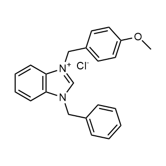 1-Benzyl-3-(4-methoxybenzyl)-1H-benzo[d]imidazol-3-ium chloride|CS-1383368