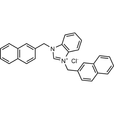 1,3-Bis(naphthalen-2-ylmethyl)-1H-benzo[d]imidazol-3-ium chloride|CS-1383380