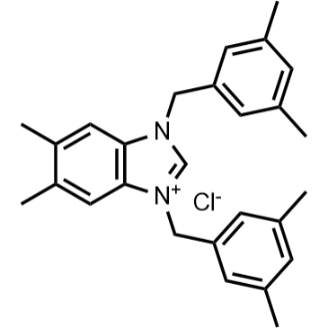 1,3-Bis(3,5-dimethylbenzyl)-5,6-dimethyl-1H-benzo[d]imidazol-3-ium chloride|CS-1383383