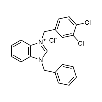 1-Benzyl-3-(3,4-dichlorobenzyl)-1H-benzo[d]imidazol-3-ium chloride|CS-1383393