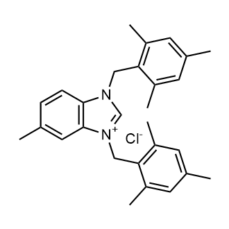 5-Methyl-1,3-bis(2,4,6-trimethylbenzyl)-1H-benzo[d]imidazol-3-ium chloride|CS-1383400