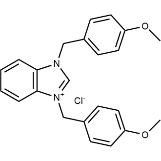 1,3-Bis(4-methoxybenzyl)-1H-benzo[d]imidazol-3-ium chloride|CS-1383402