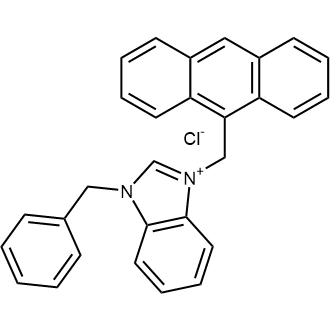 3-(Anthracen-9-ylmethyl)-1-benzyl-1H-benzo[d]imidazol-3-ium chloride|CS-1383404