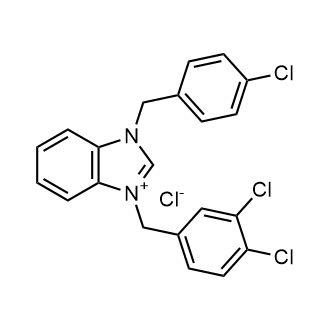 1-(4-Chlorobenzyl)-3-(3,4-dichlorobenzyl)-1H-benzo[d]imidazol-3-ium chloride|CS-1383434