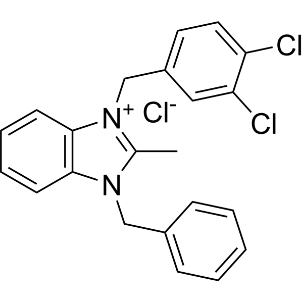 1-Benzyl-3-(3,4-dichlorobenzyl)-2-methyl-1H-benzo[d]imidazol-3-ium chloride|CS-1383440