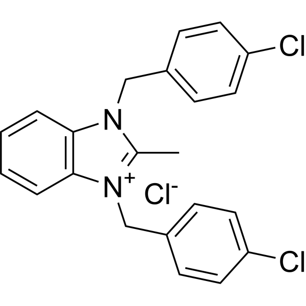 1,3-Bis(4-chlorobenzyl)-2-methyl-1H-benzo[d]imidazol-3-ium chloride|CS-1383442