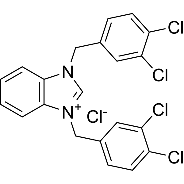 1,3-Bis(3,4-dichlorobenzyl)-1H-benzo[d]imidazol-3-ium chloride|CS-1383451