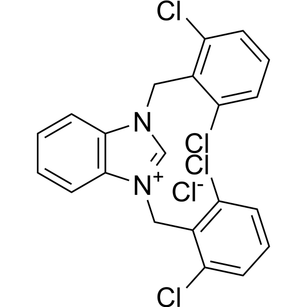 1,3-Bis(2,6-dichlorobenzyl)-1H-benzo[d]imidazol-3-ium chloride|CS-1383453