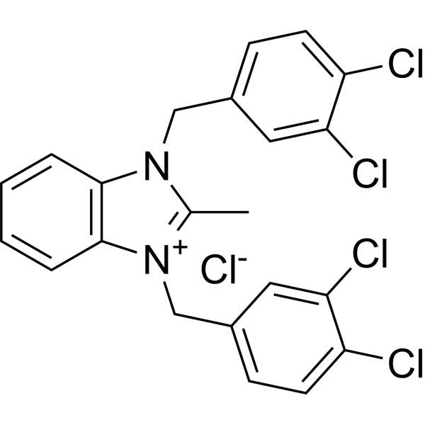 1,3-Bis(3,4-dichlorobenzyl)-2-methyl-1H-benzo[d]imidazol-3-ium chloride|CS-1383463