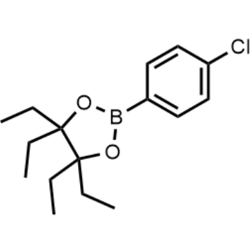 2-(4-Chlorophenyl)-4,4,5,5-tetraethyl-1,3,2-dioxaborolane|CS-1383476