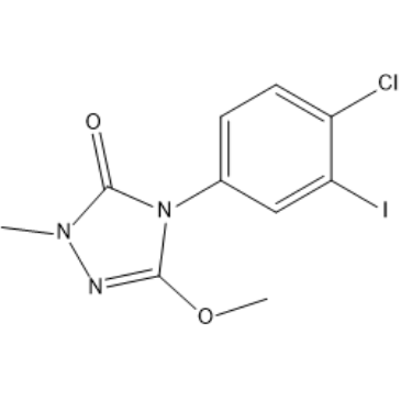 4-(4-Chloro-3-iodophenyl)-5-methoxy-2-methyl-2,4-dihydro-3H-1,2,4-triazol-3-one|CS-1383487