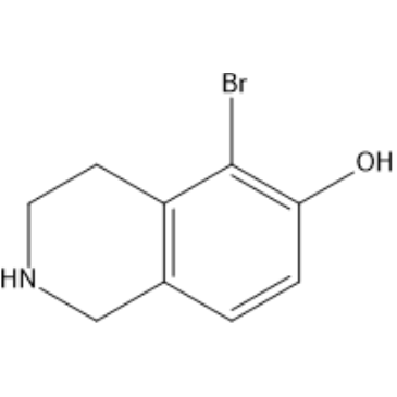 5-Bromo-1,2,3,4-tetrahydroisoquinolin-6-ol|CS-1383489