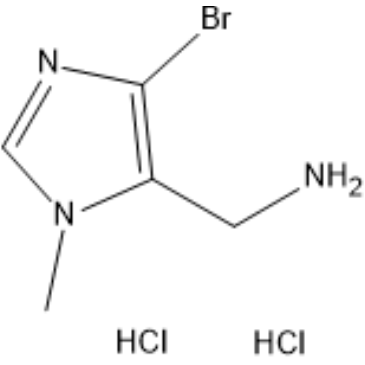 (4-Bromo-1-methyl-1H-imidazol-5-yl)methanamine dihydrochloride|CS-1383506