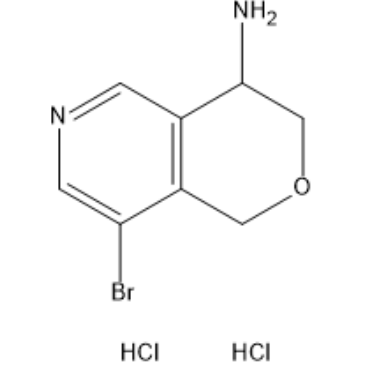 8-Bromo-3,4-dihydro-1H-pyrano[4,3-c]pyridin-4-amine dihydrochloride|CS-1383511