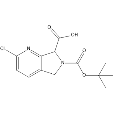 6-(tert-Butoxycarbonyl)-2-chloro-6,7-dihydro-5H-pyrrolo[3,4-b]pyridine-7-carboxylic acid|CS-1383515