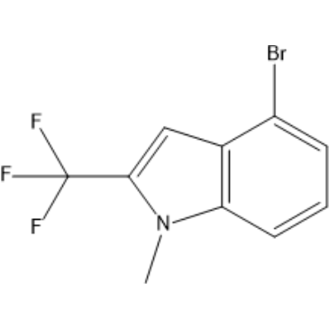 4-Bromo-1-methyl-2-(trifluoromethyl)-1H-indole|CS-1383516