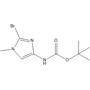 tert-Butyl (2-bromo-1-methyl-1H-imidazol-4-yl)carbamate|CS-1383531