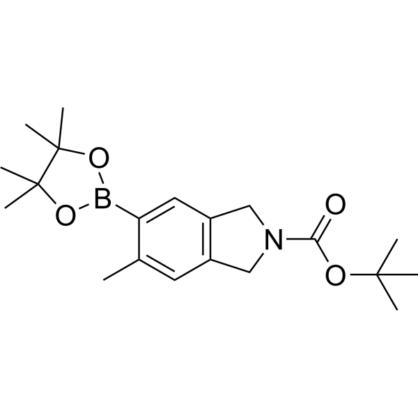 tert-Butyl 5-methyl-6-(4,4,5,5-tetramethyl-1,3,2-dioxaborolan-2-yl)isoindoline-2-carboxylate|CS-1383540