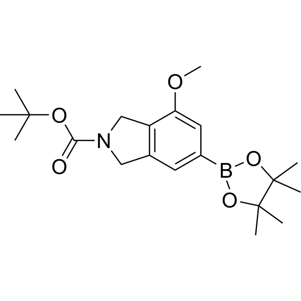 tert-Butyl 4-methoxy-6-(4,4,5,5-tetramethyl-1,3,2-dioxaborolan-2-yl)isoindoline-2-carboxylate|CS-1383554