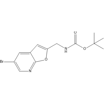 tert-Butyl ((5-bromofuro[2,3-b]pyridin-2-yl)methyl)carbamate|CS-1383556